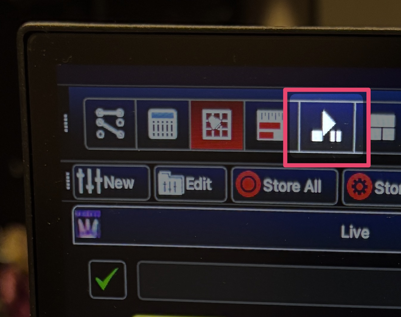 Vista 3 Playback Page